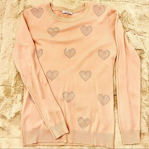 Gorgeous blush pink sweater.